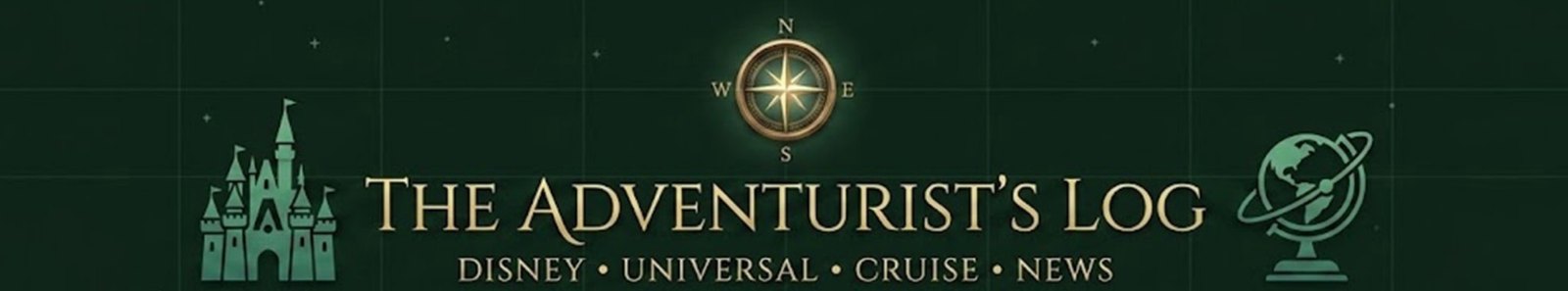 The Adventurist's Log — A Disney & Universal News, Merch & Cruise Hub