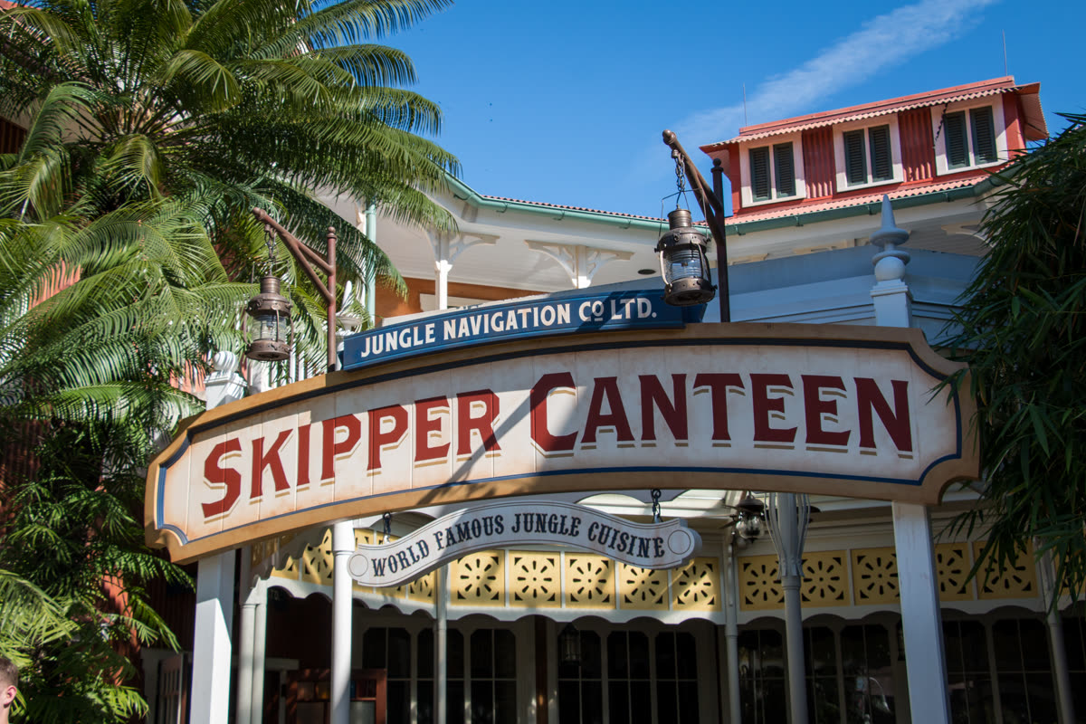 Skipper Canteen restaurant at Magic Kingdom