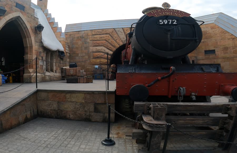 The Hogwarts Express train at Islands of Adventure